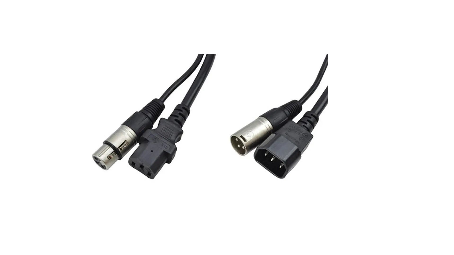 Kombikabel DMX/IEC 5m