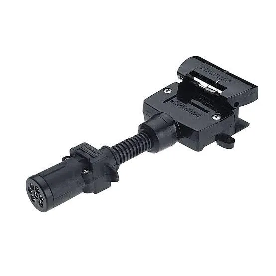 Trailer plug - Round to flat 