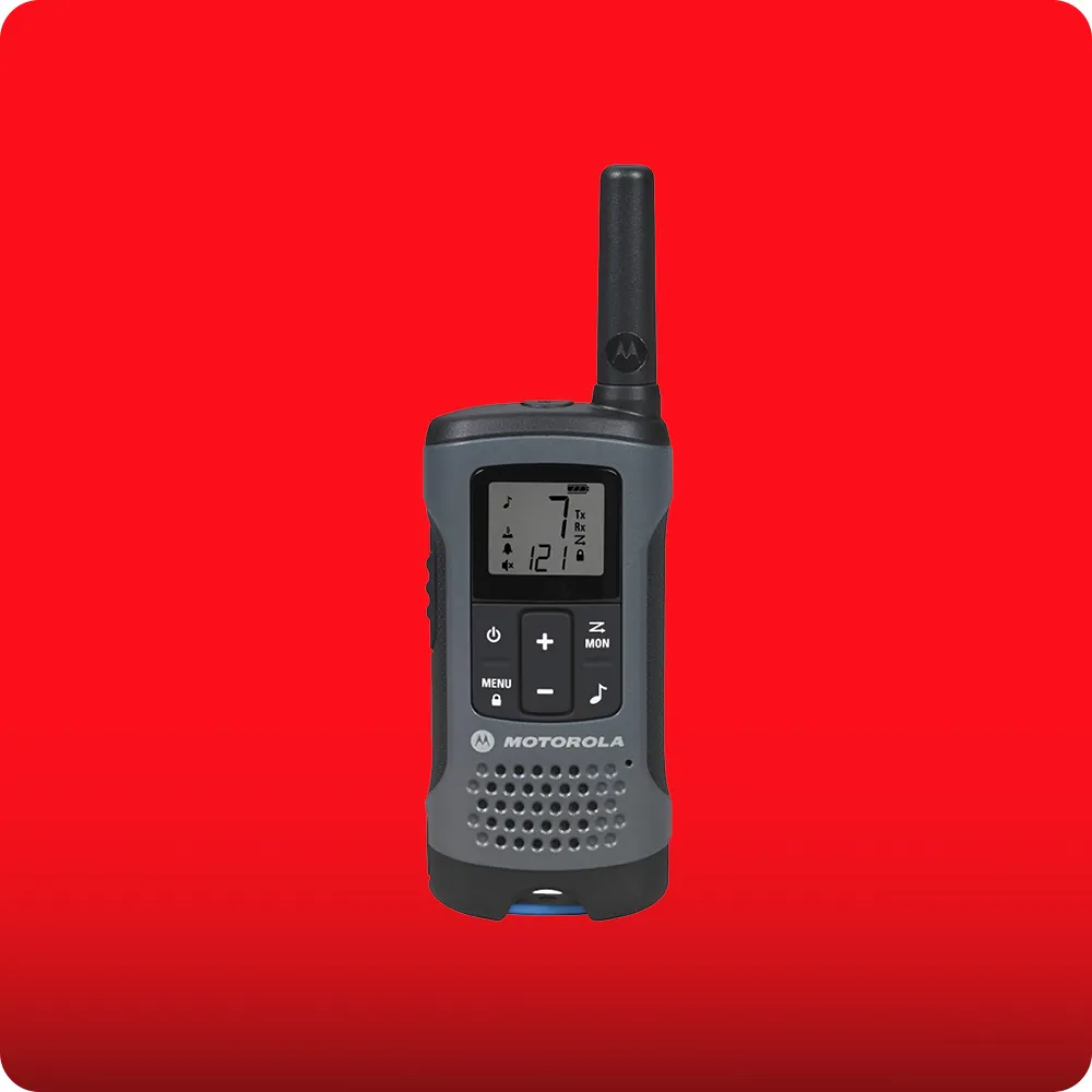 MOTOROLA Talkabout T200 FRS/GMRS TwoWay Radios (3Pack, Gray) PAPAYA