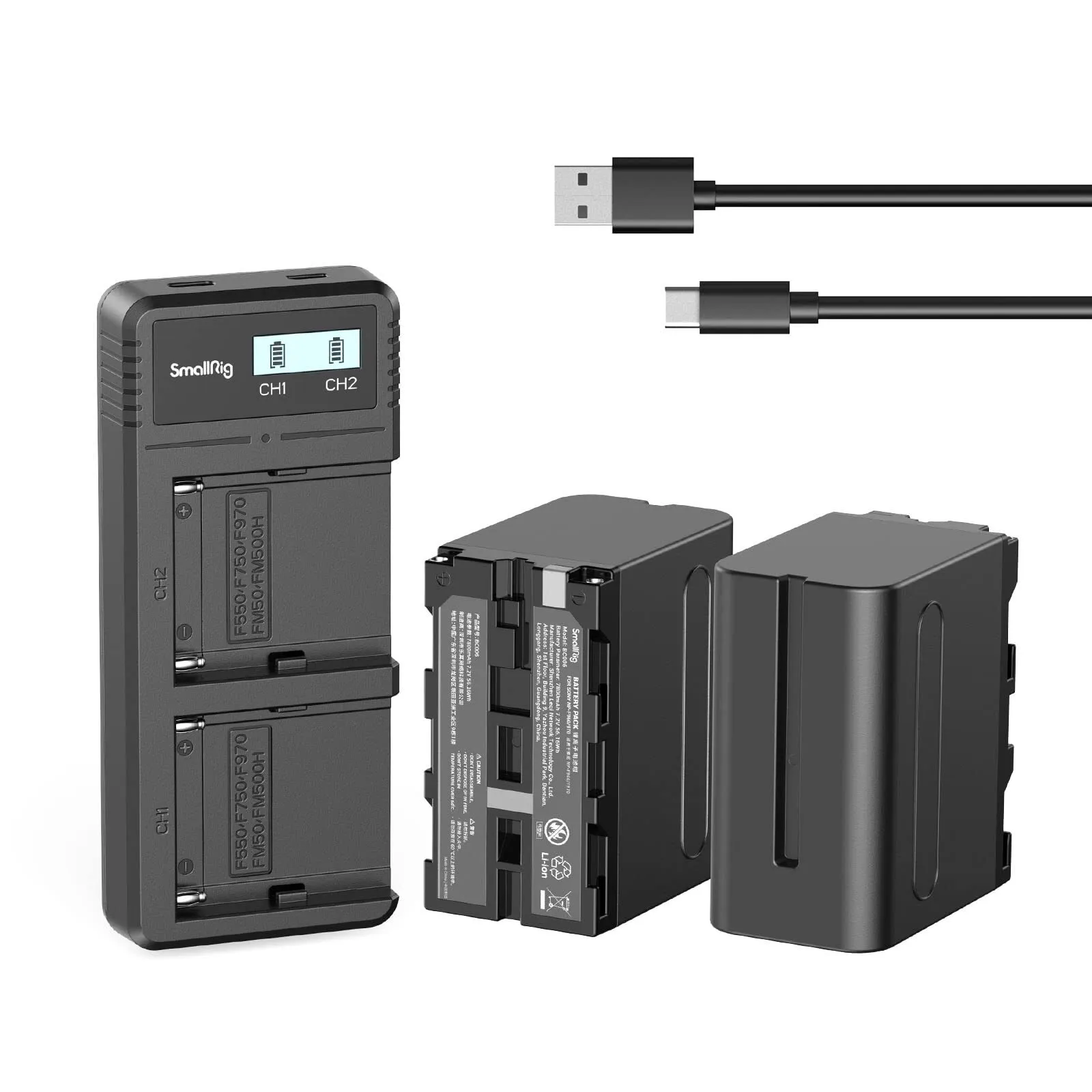 Kit 2x batteries NP-970