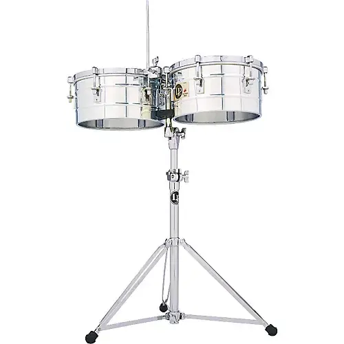 Timbales Tito Puente 14" and 15" Stainless Steel