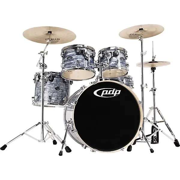 Oyster Pearl Maple 5 Piece- PDP Drum Kit 10" 12" 14" 22" & 5.5"x14" Snare