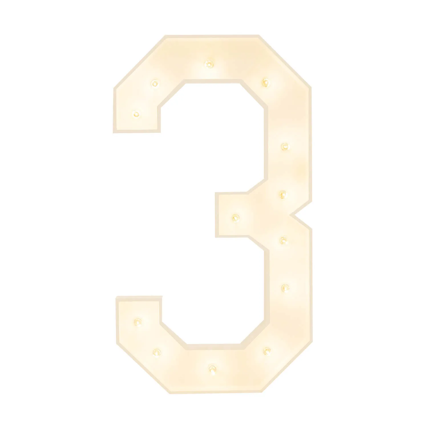 "3" Marquee 