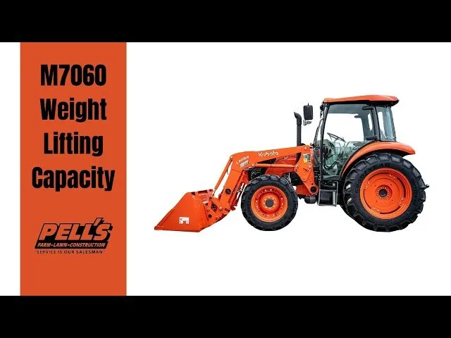 Kubota M7060 avec loader