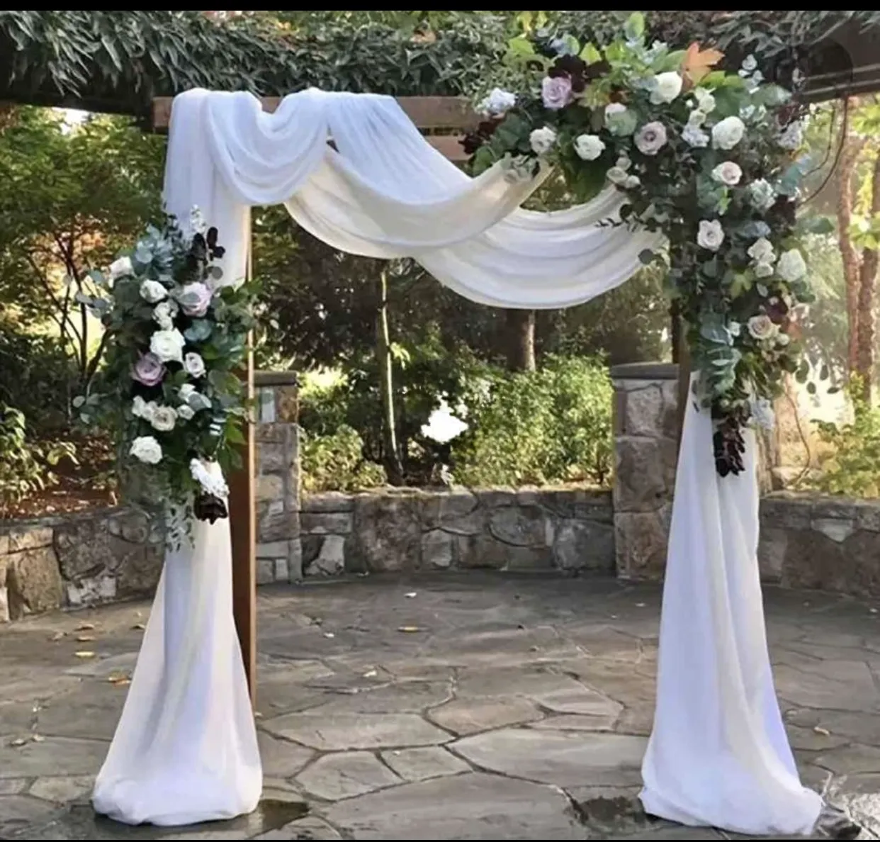 Arbour draping