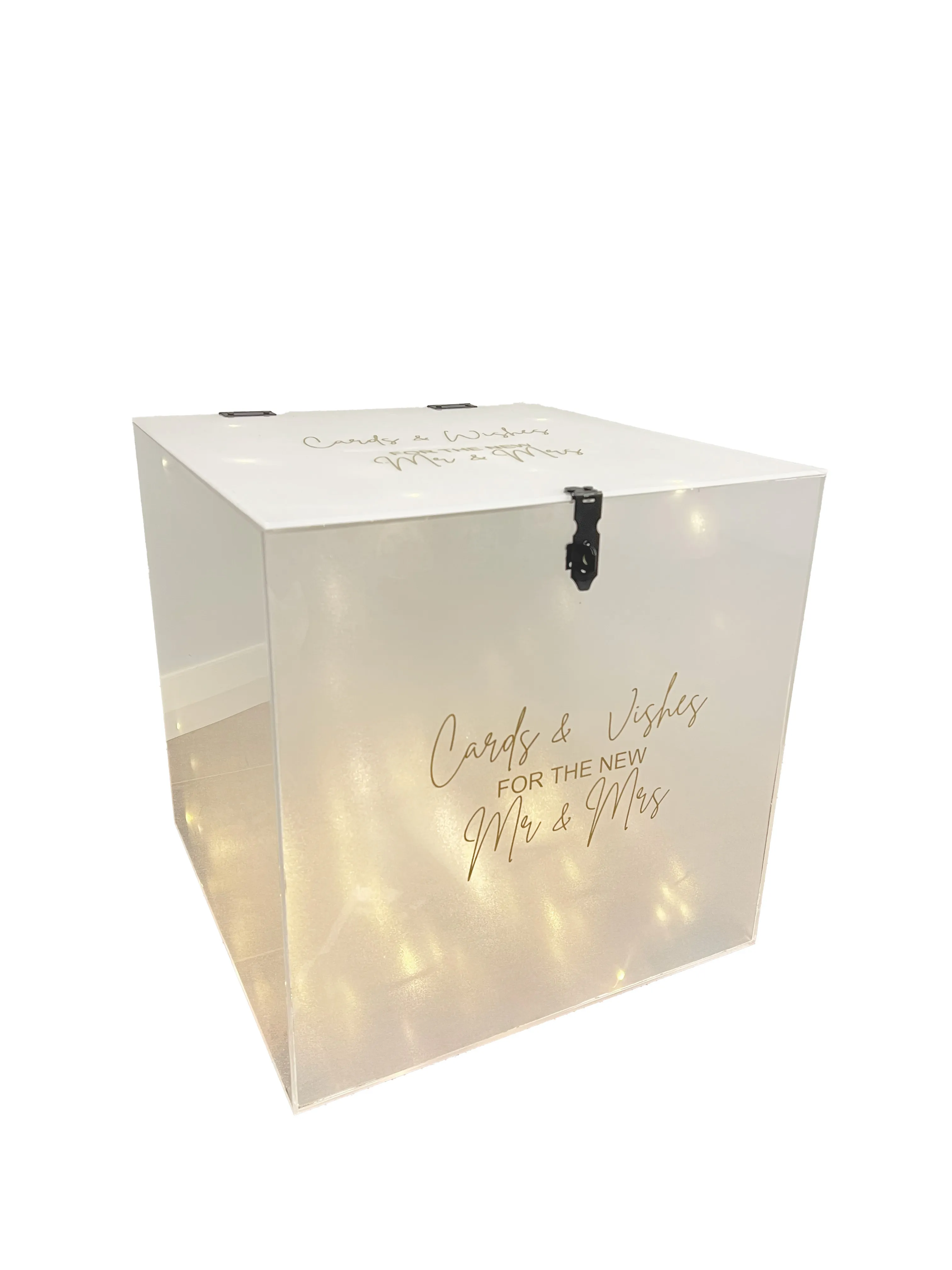Wishing well acrylic frost glass 