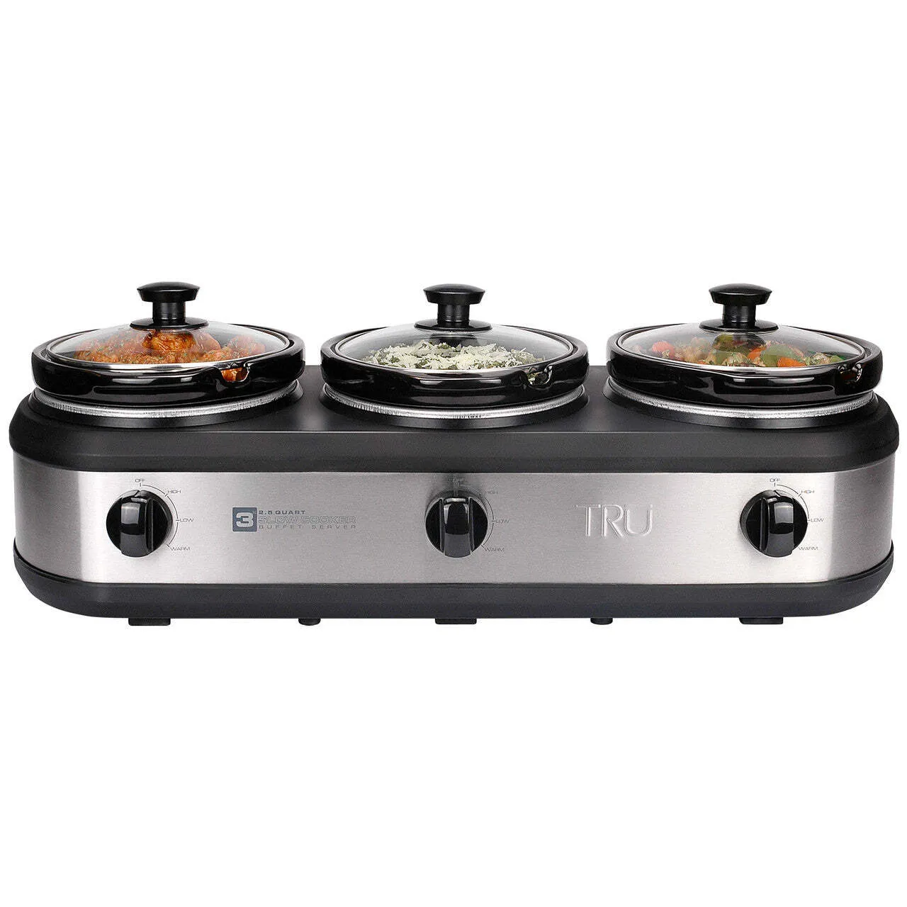 Triple Appetizer Warmer