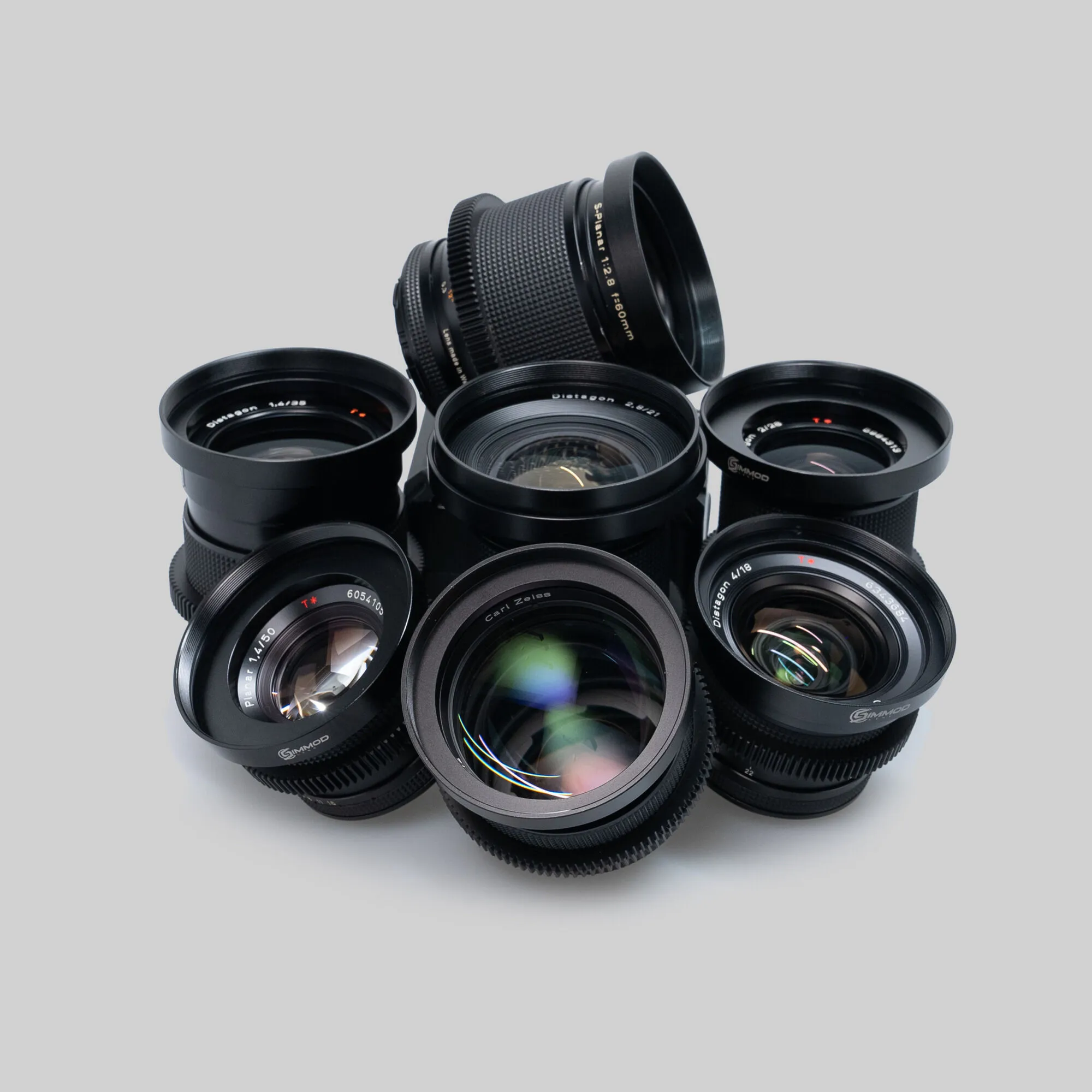 contax zeiss cine mod set