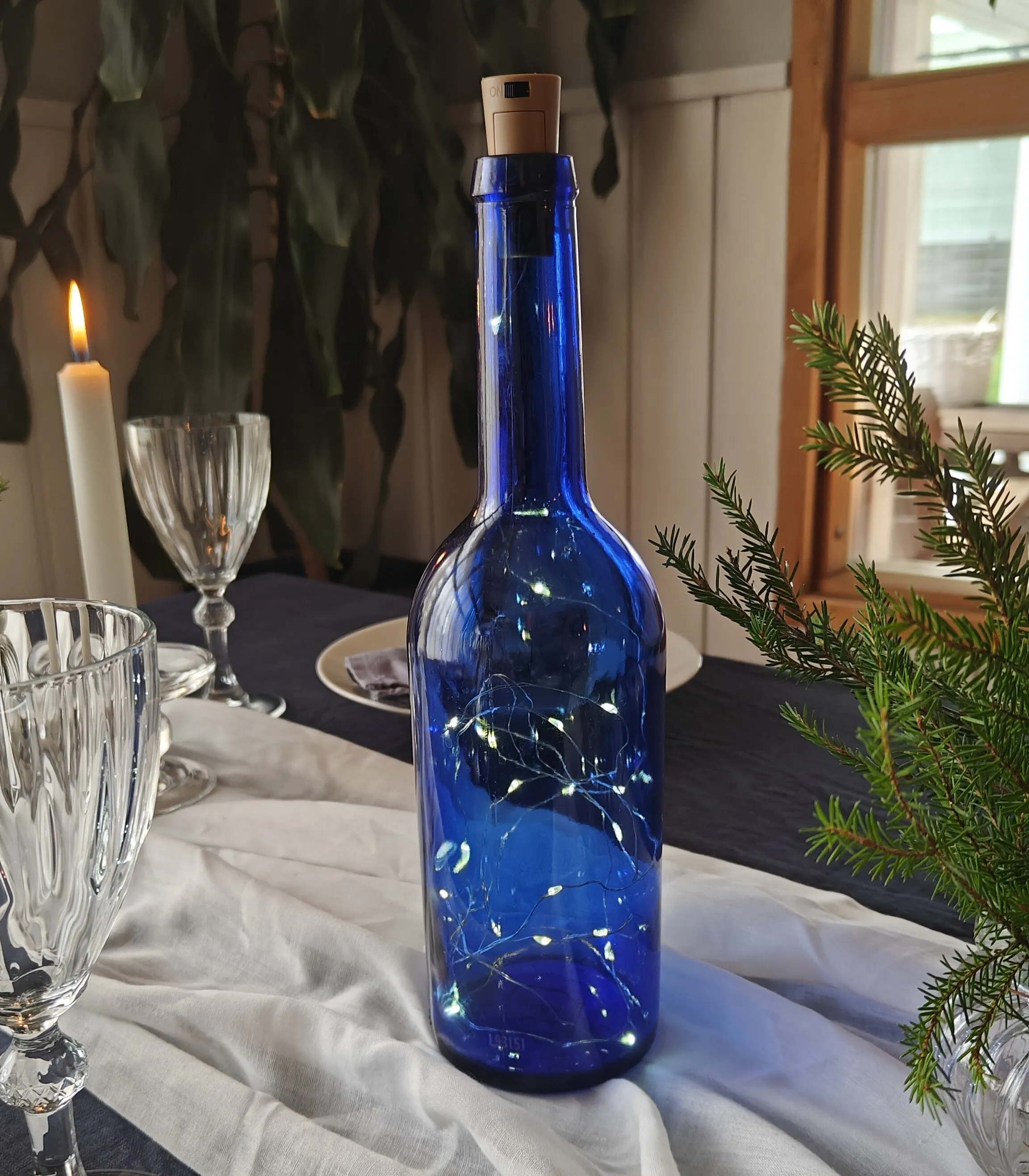 Sininen pullo
