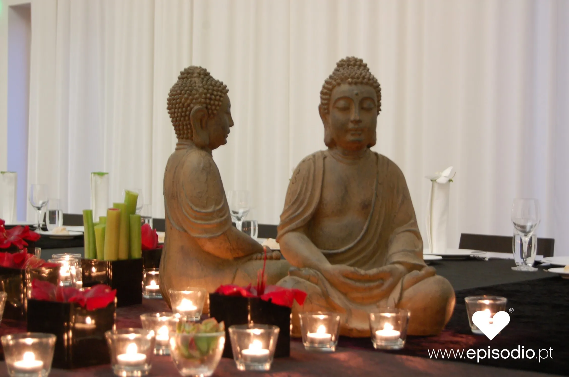 Estátua Buddha - 34xh.51cm