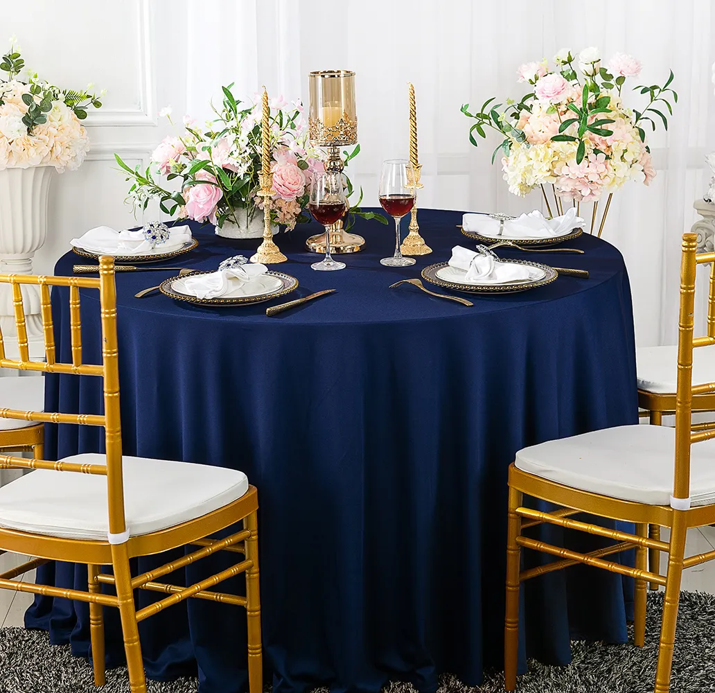 Wrinkle Free Linen - Navy