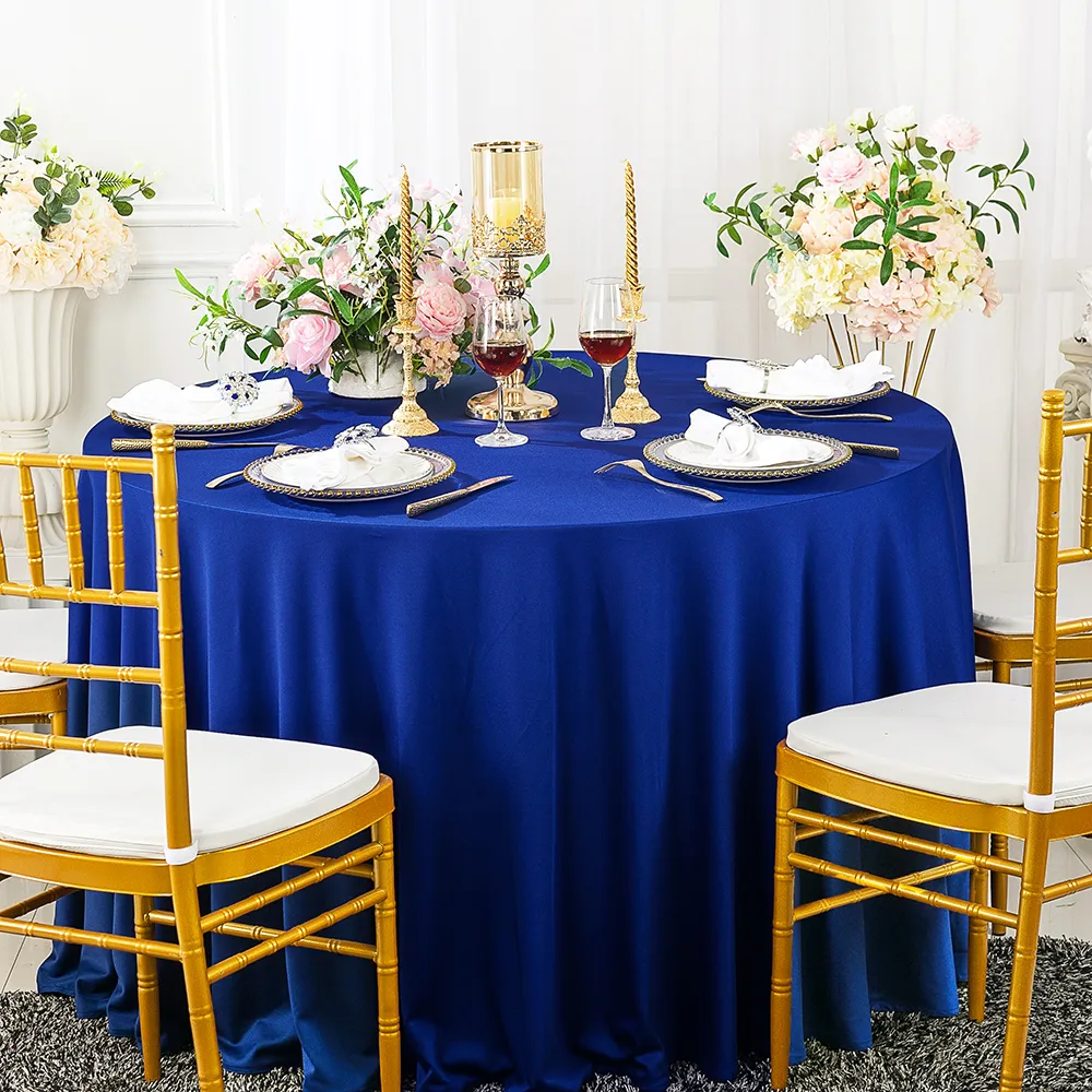 Wrinkle Free Linen - Royal Blue