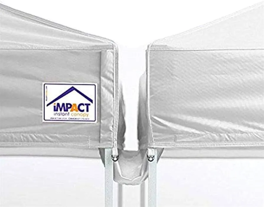 20' White 300D Tent Rain Gutter