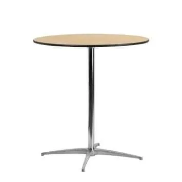 30" ROUND COCKTAIL TABLES 42" inch long - Seats 2-3