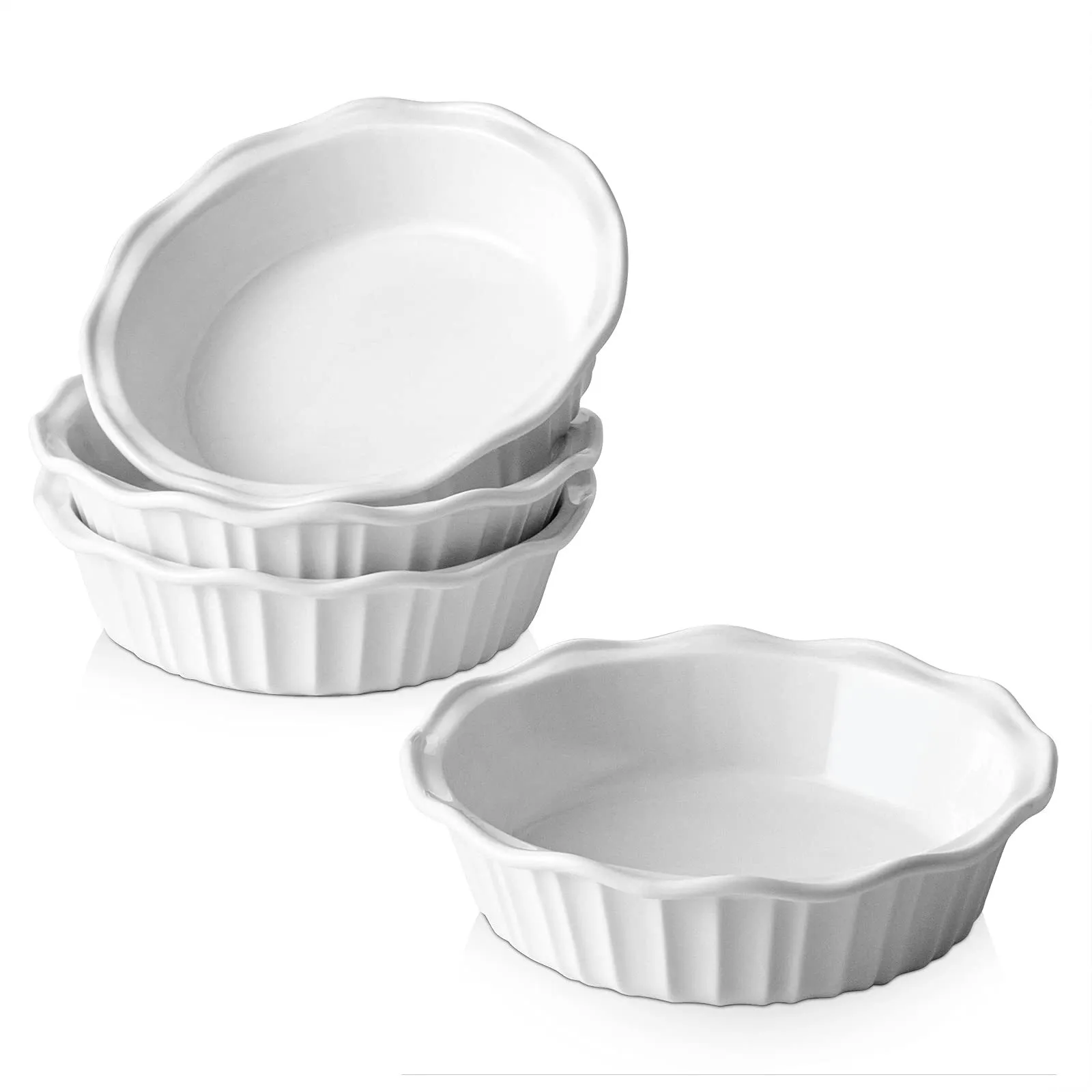 Dessert Plate (Deep Dish) White
