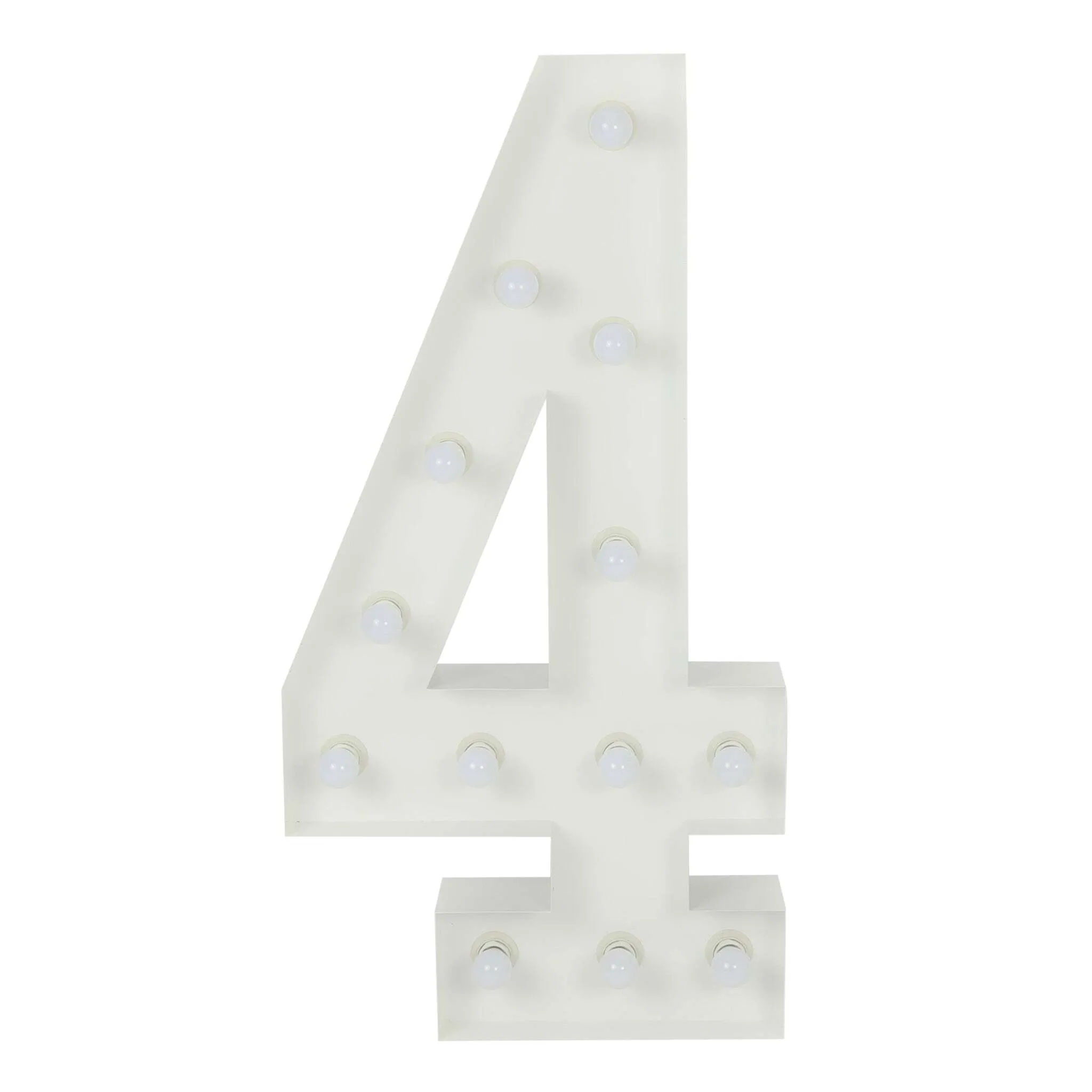  "4" Marquee Number (4ft)