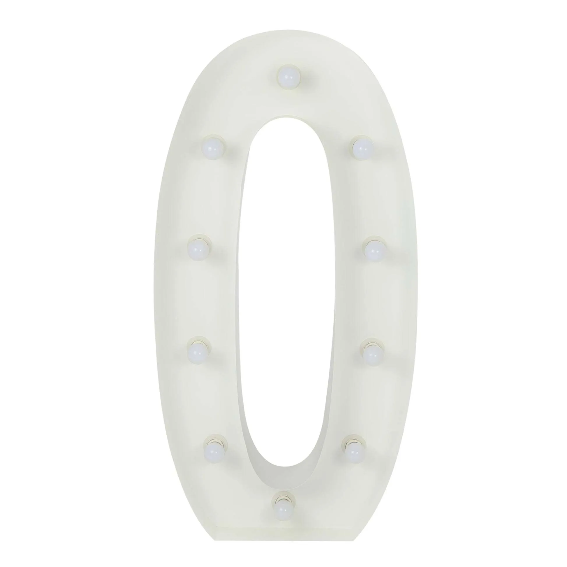 “0”Marquee Number (4ft)