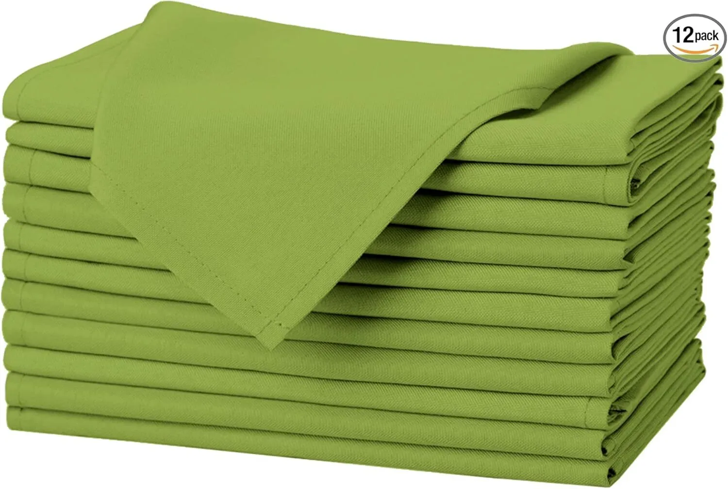 (10 Pack) Apple Green Table Napkins