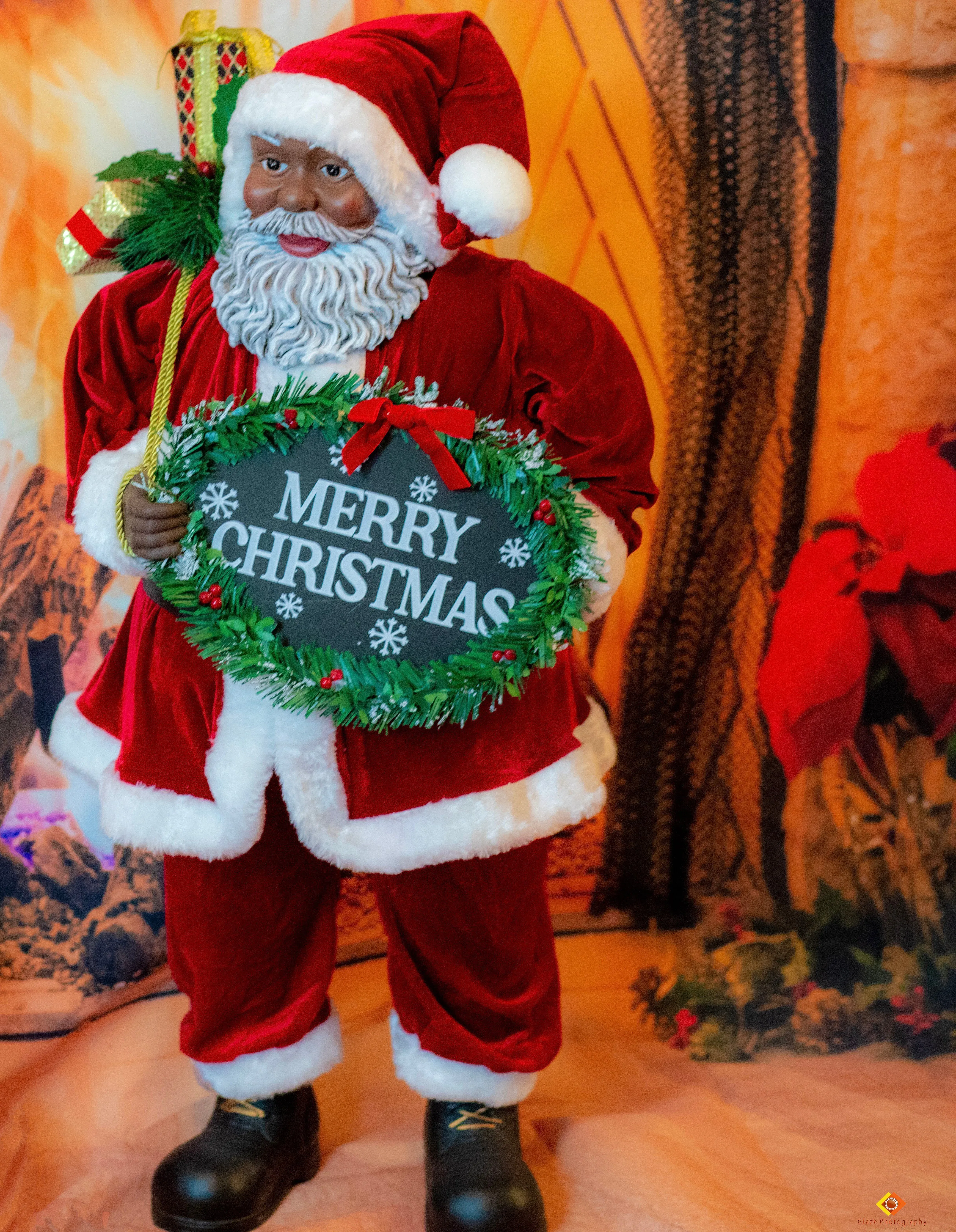 Holiday Black Santa Jr.
