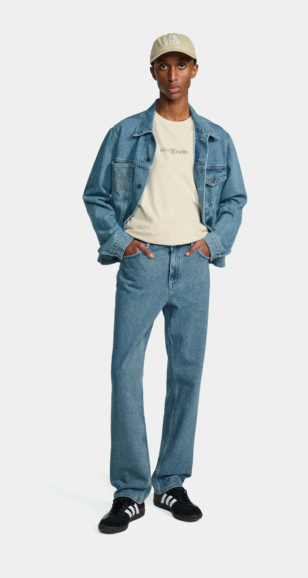 Daily Paper Light Blue Nunise Denim Jacket