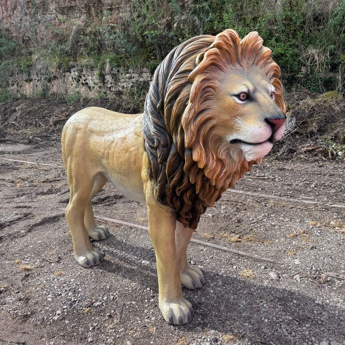 Jungle Lion Statue For Hire