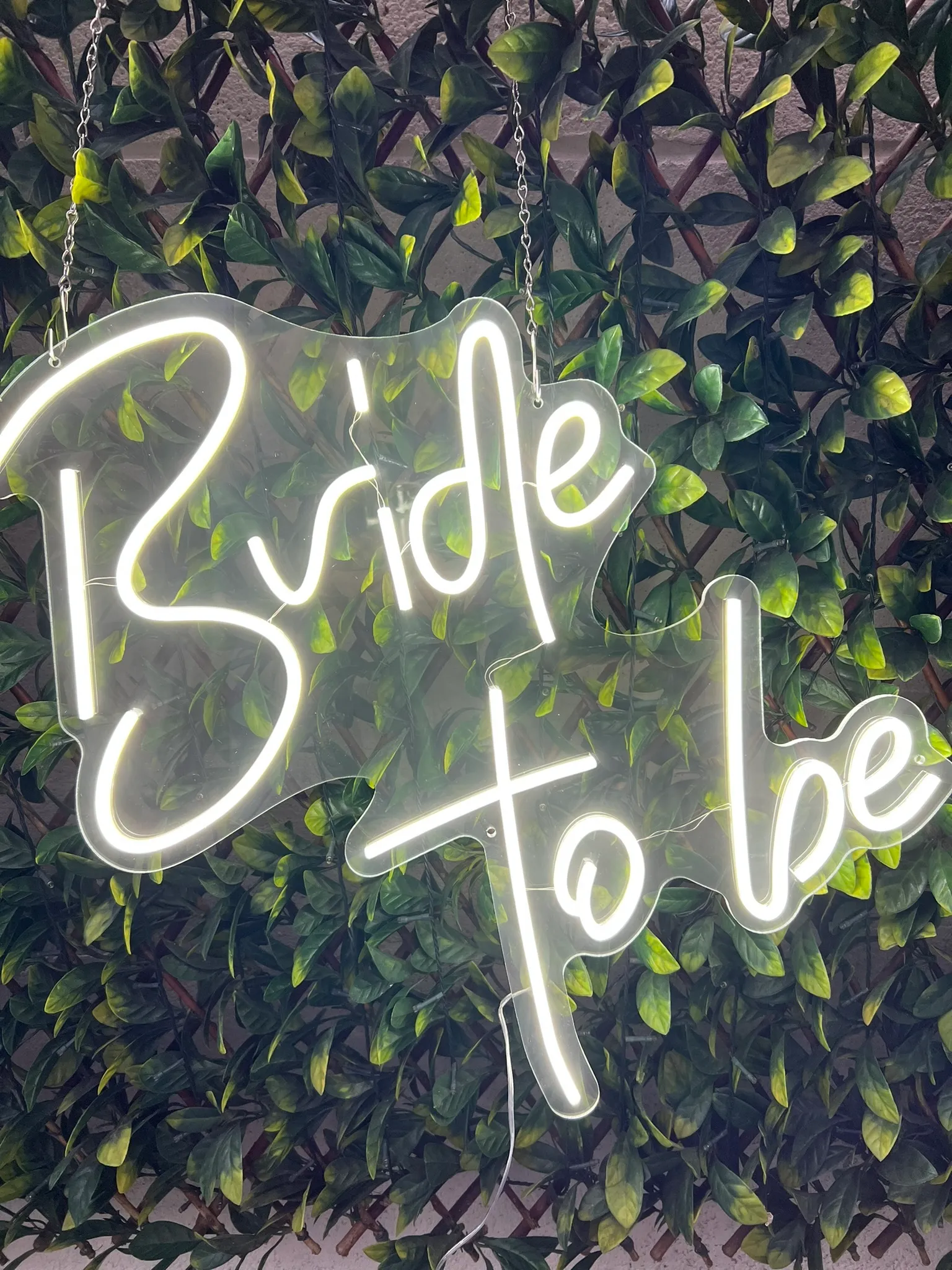 Bide To Be - Neon Sign