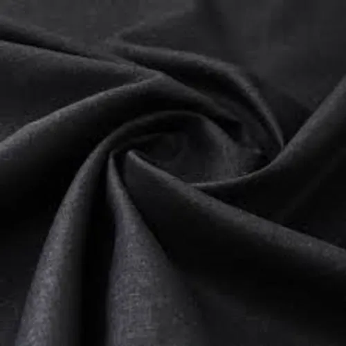 70" x 144" Black Trestle Table cloth