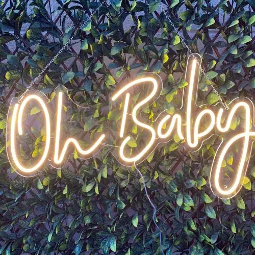 Oh Baby - Neon Sign