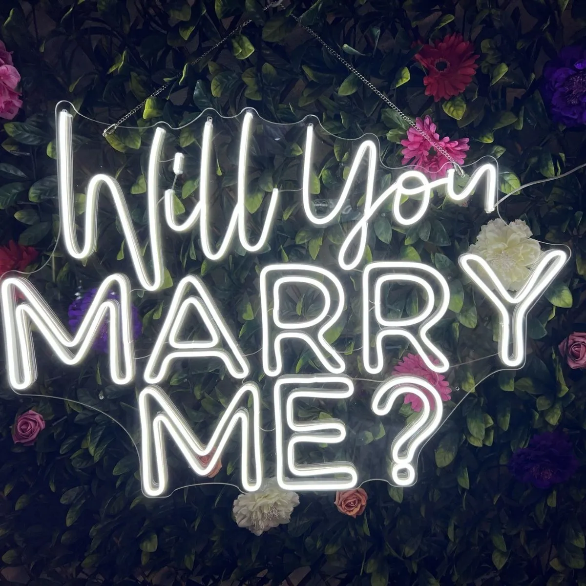Will you MARRY ME - Neon Sign Light