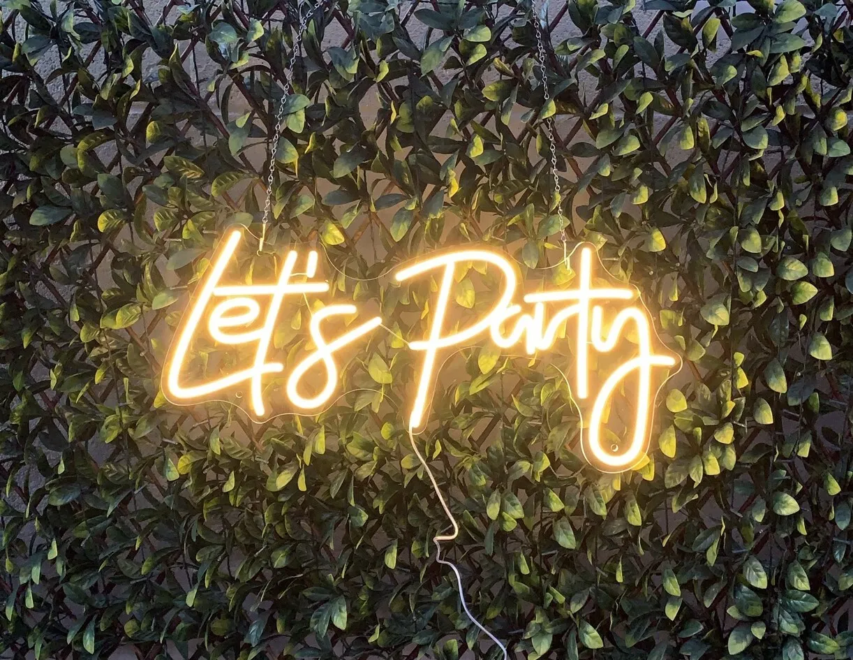 Let's Party - Neon Sign