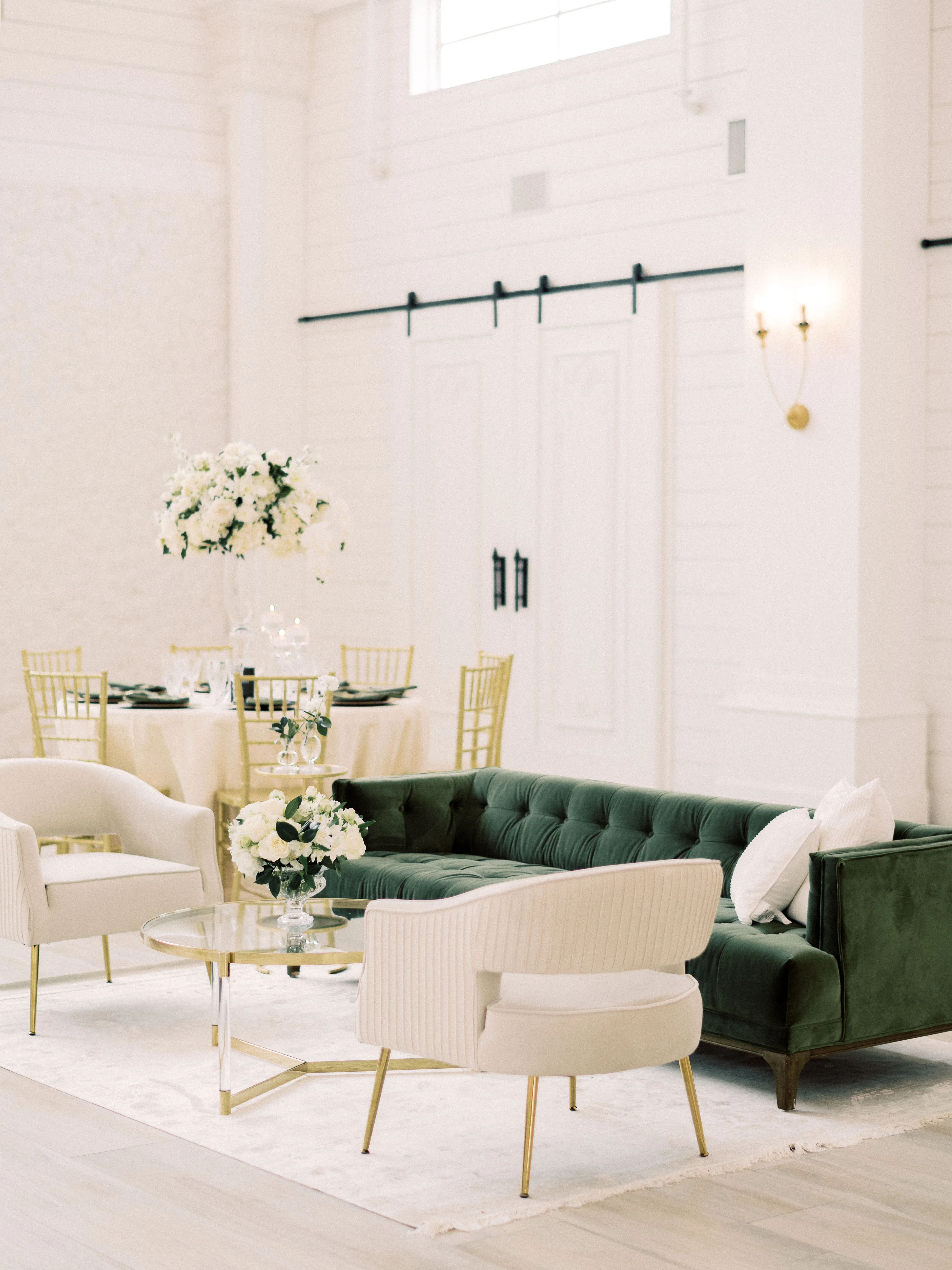 Green Velvet Couch