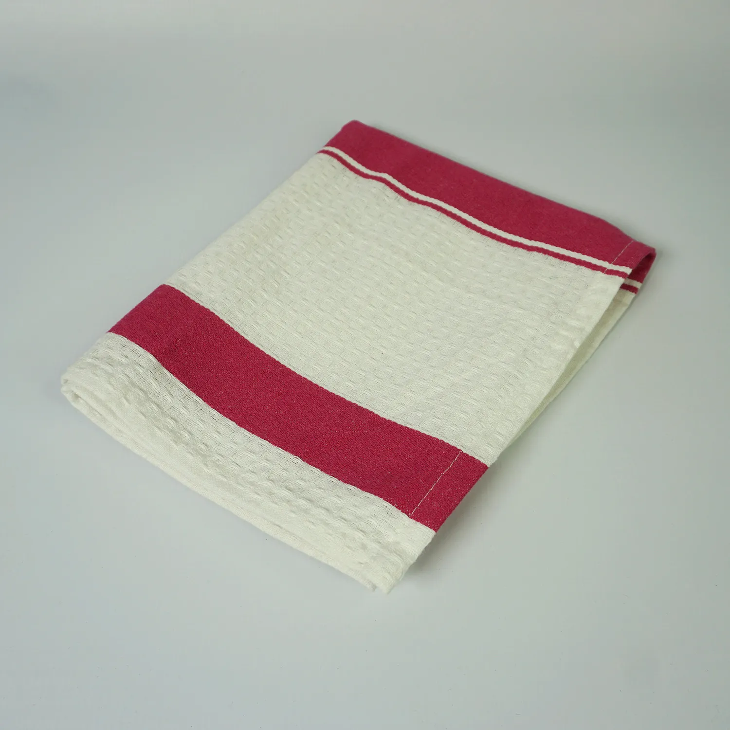 Red and White Stripe Dish Cloth