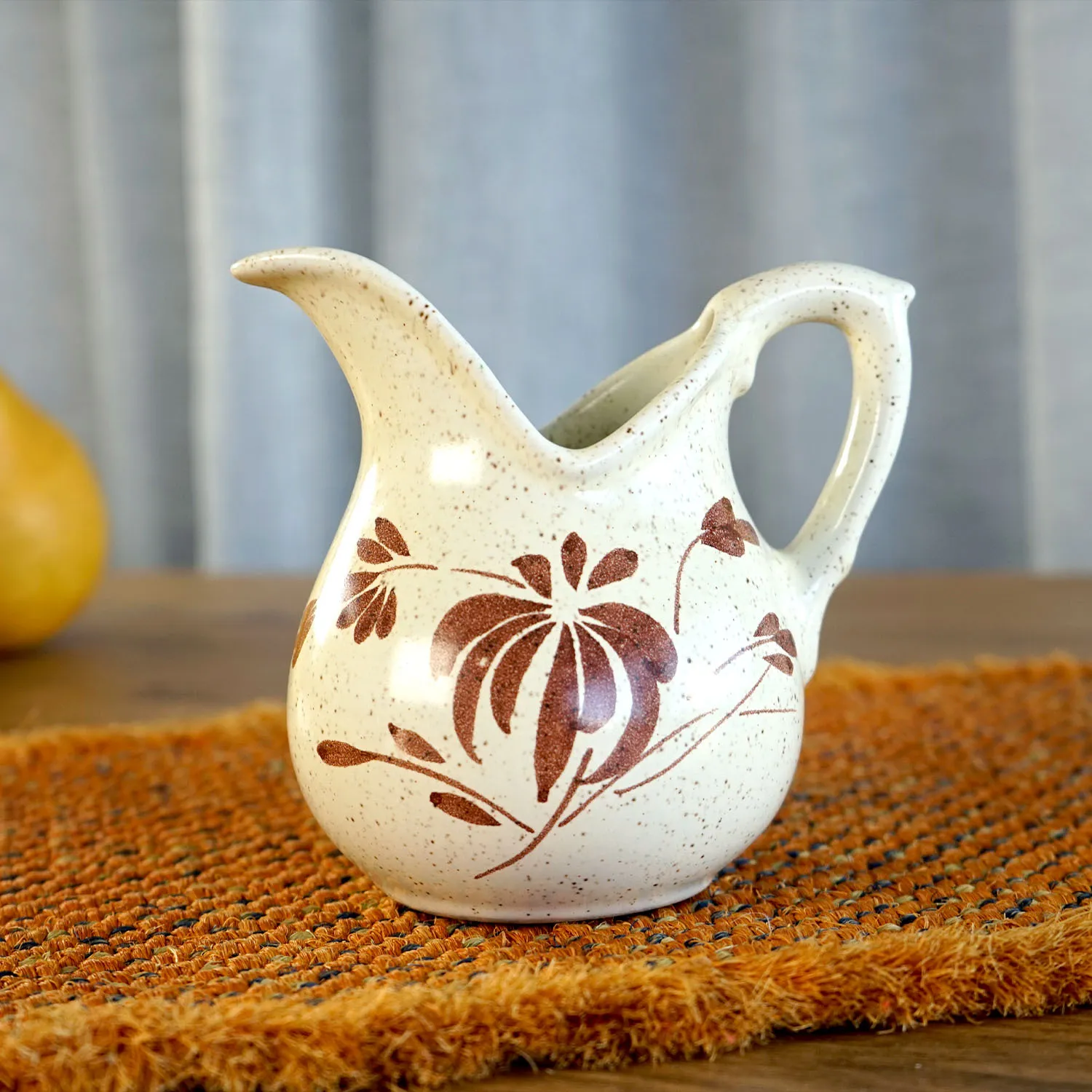 Small Ceramic Floral Jug