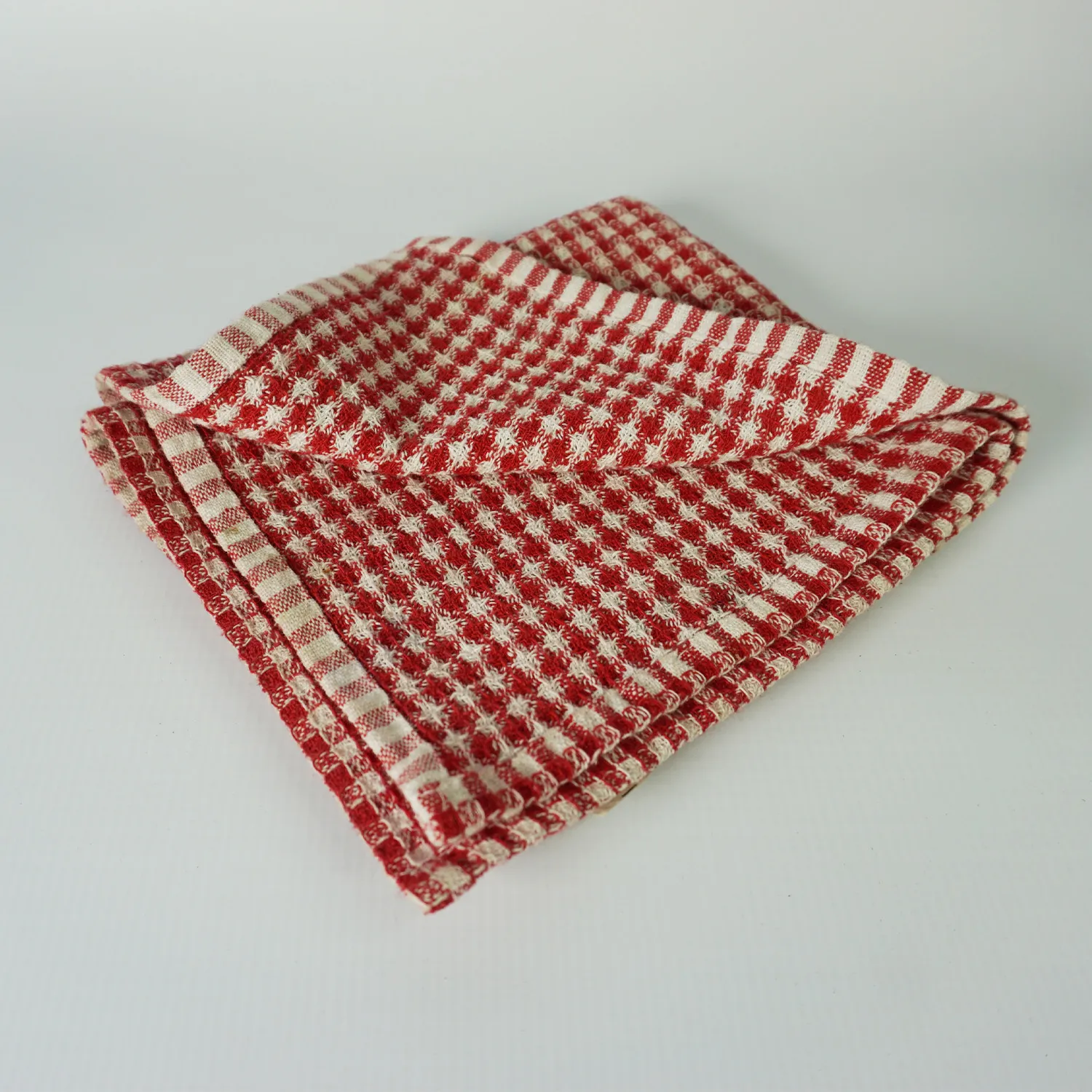 Red and White Dish Cloth 2