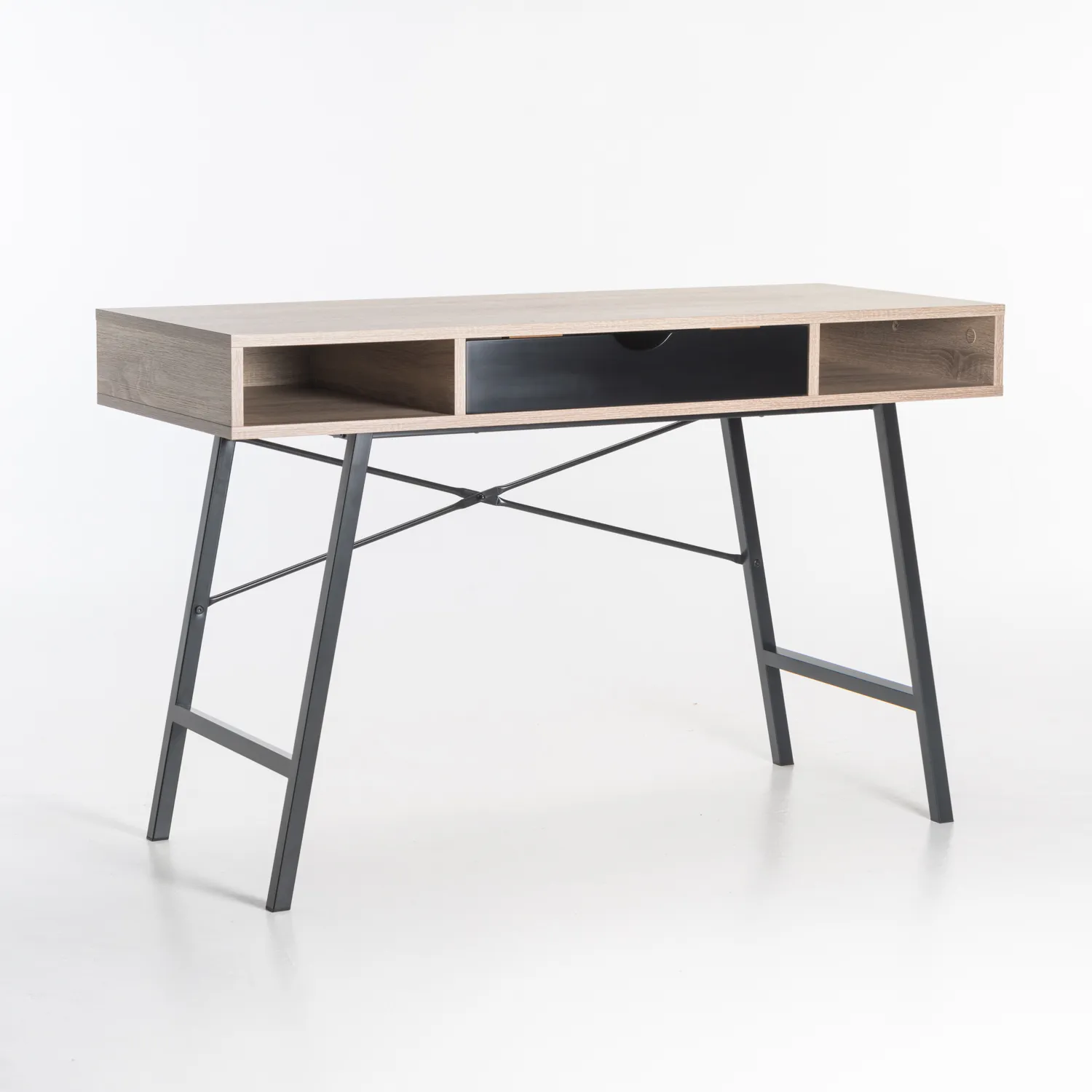 Small Oak Finish Desk 