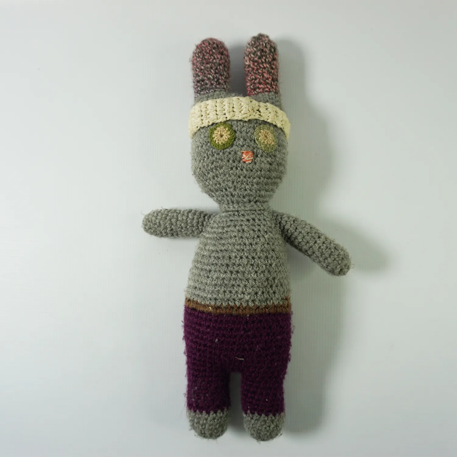 Hand Made Bunny Soft Toy with Head Band