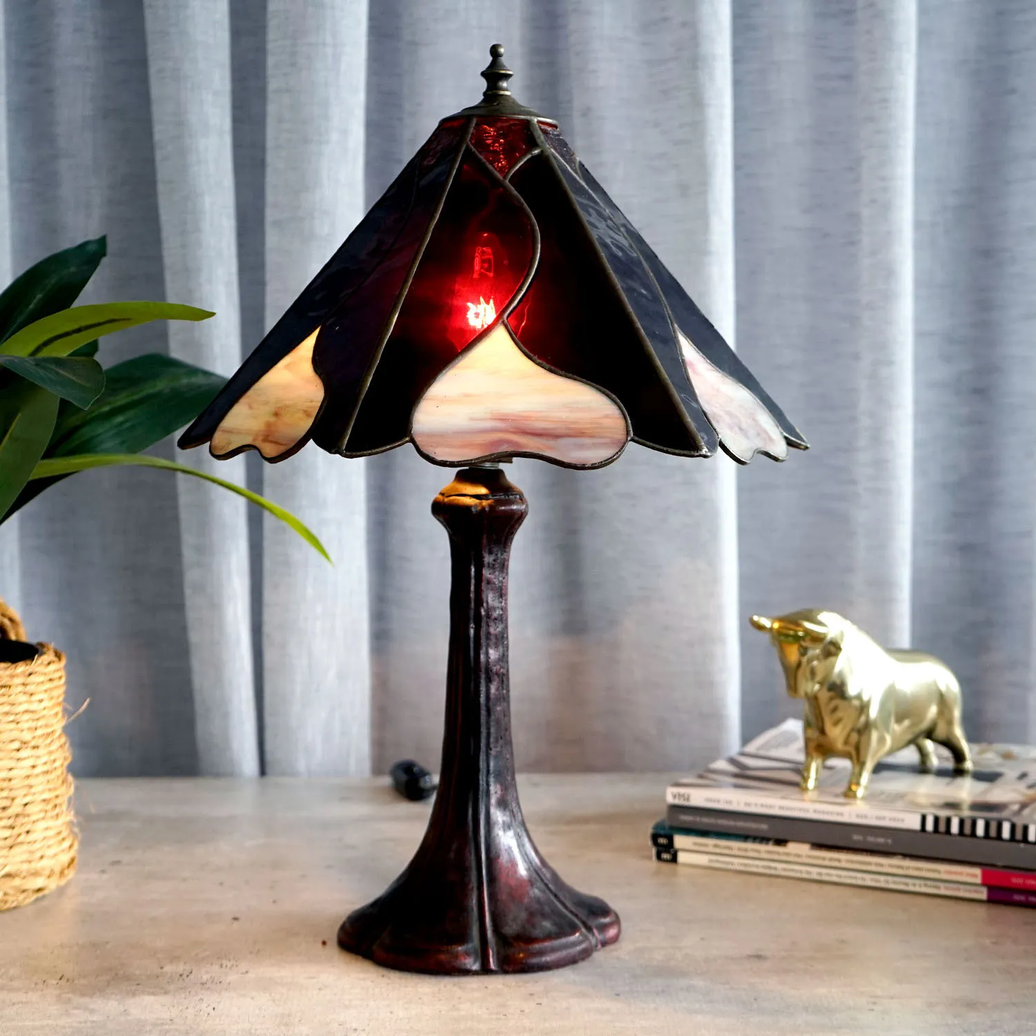 Pink Tiffany Lamp