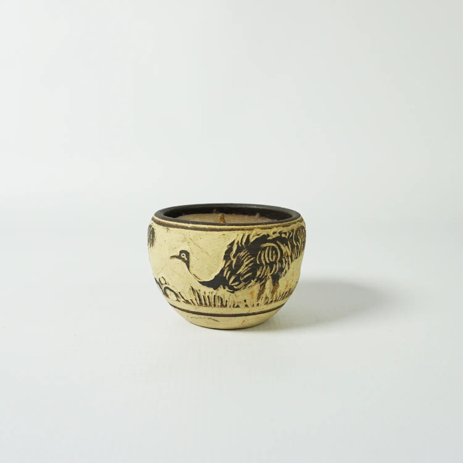 Small Ceramic Candle Bowl 