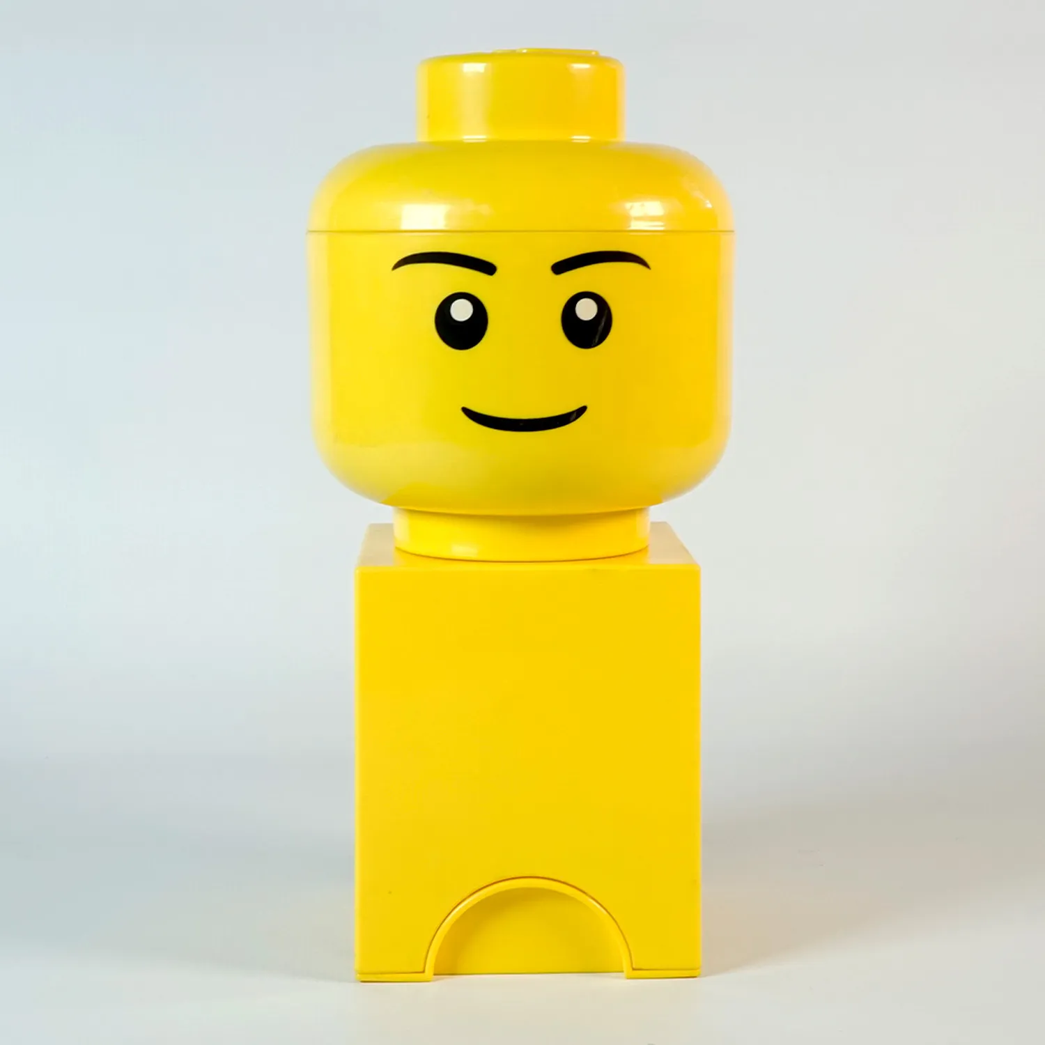 Oversized Yellow Lego Head