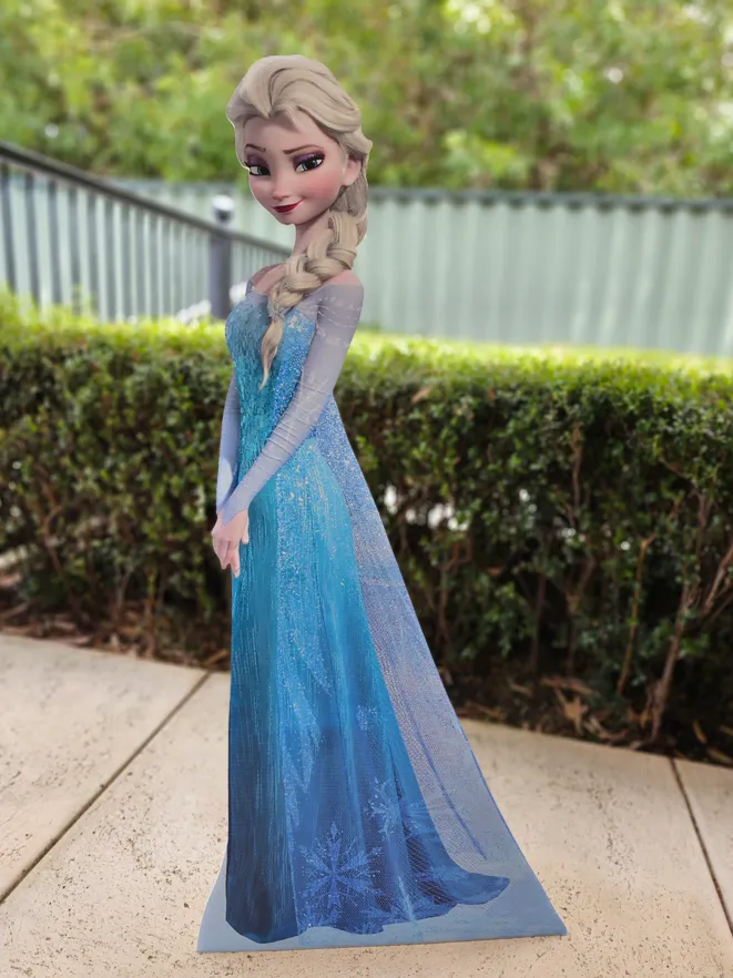 Elsa Cut Out Hire