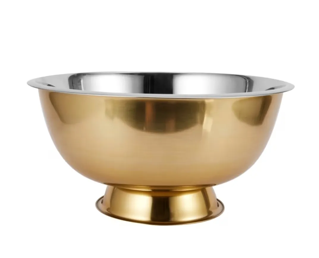 Gold Champagne Bowl Hire