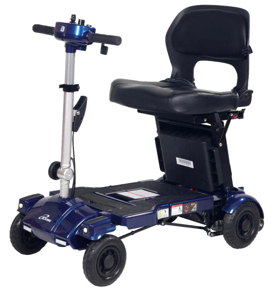 iLIVING i3 Foldable Electric Mobility Scooter 4 Wheel