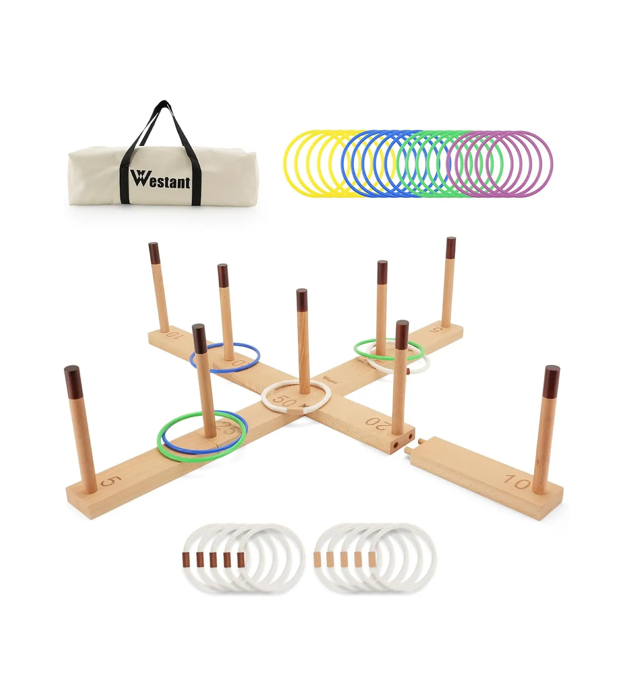 Ring Toss Outdoor Game Set