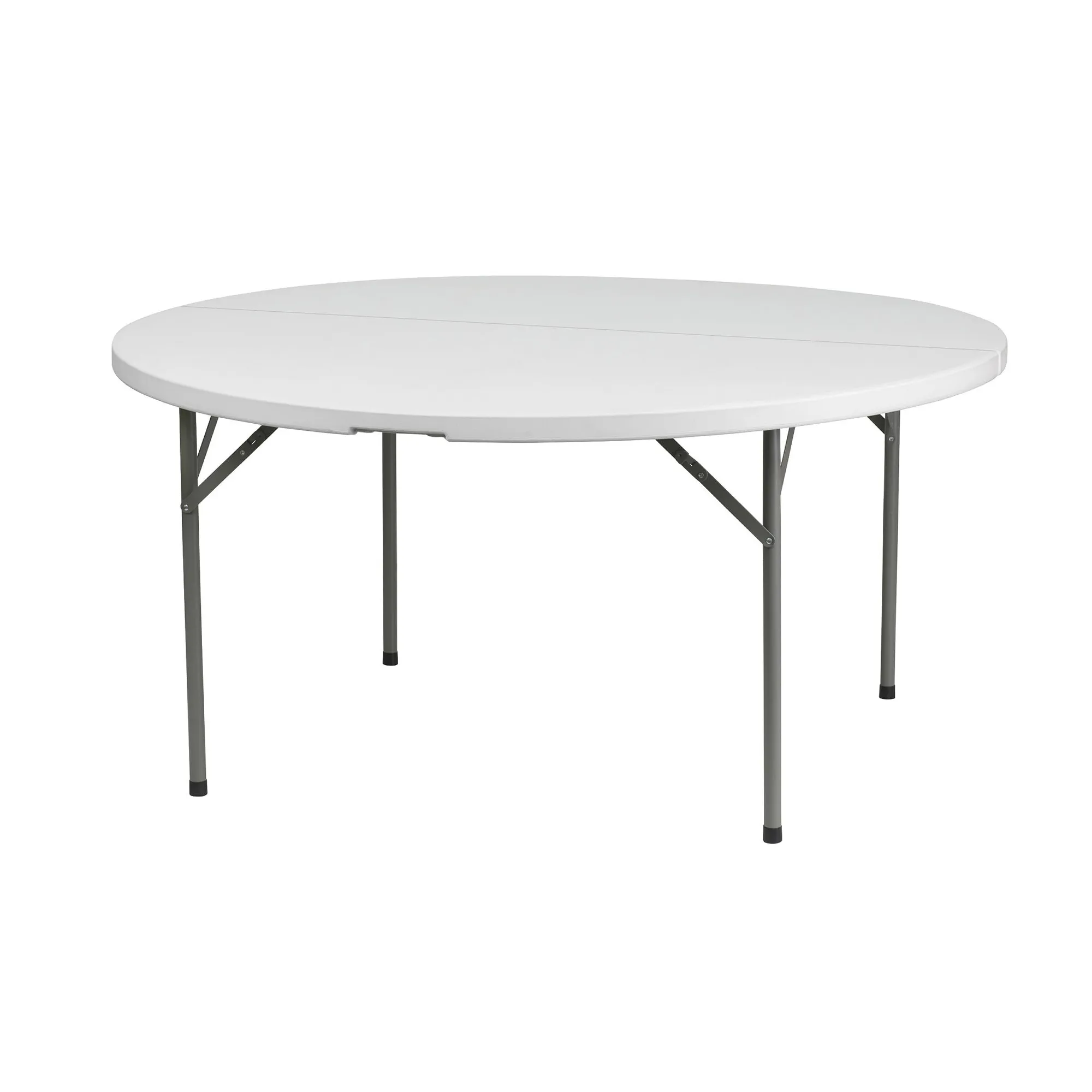 5 Ft Round Table- white