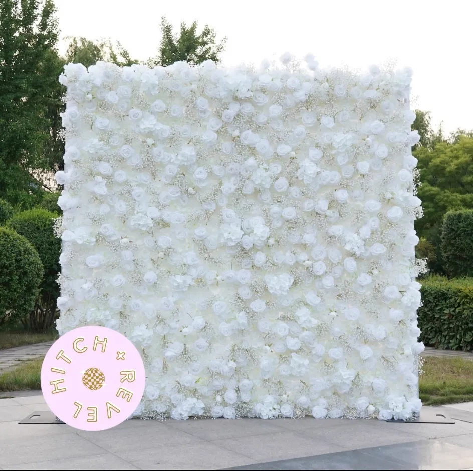 The Hyacinth: White Floral Wall