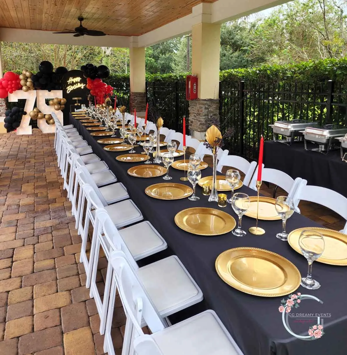 TABLES AND CHAIRS RENTAL Event Rentals and Wedding Floral Decor in Orlando