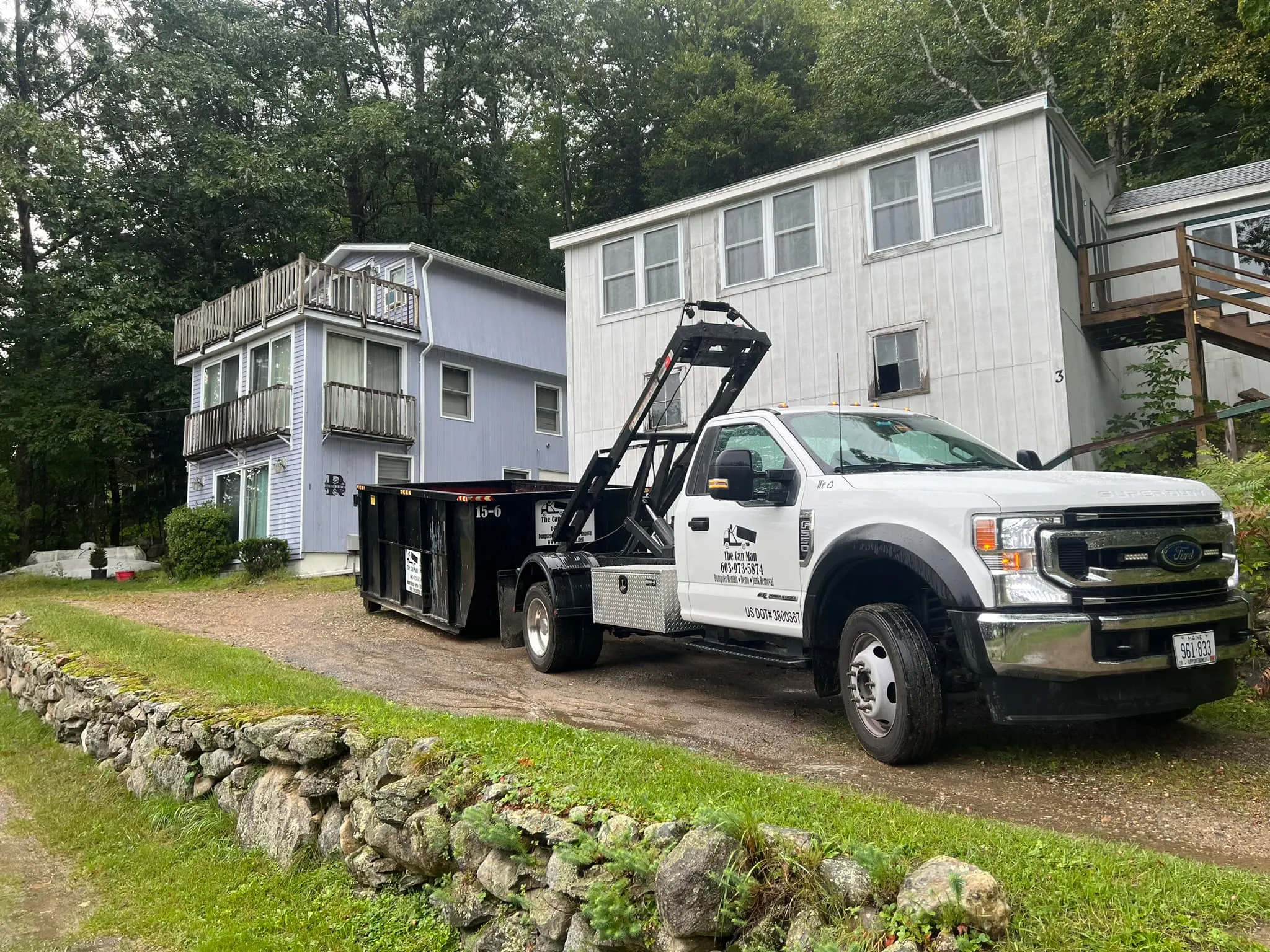 Dumpster Rentals & Trash Pickup in Rochester, NH | The Can Man | The ...