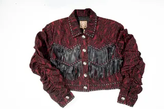 Double D Ranch Horse Head Biker Jacket | Silk & Saddle