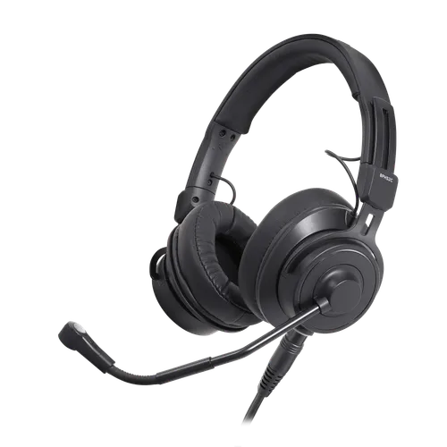 BPHS2C - Dual Ear Broadcast Headset with Condenser Microphone Element