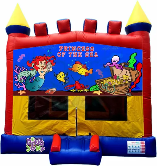 Mermaid theme Bounce House Rental